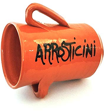 Mancini e Mancini srl Brocca Piccola Porta arrosticini in Terracotta