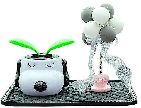 tinysiry Fiore Danzante ad energia Solare Giocattolo a Forma di Fiore oscillante per scrivania, Finestra o Decorazione dell'auto, Ornamento Interno del cruscotto dell'auto Divertente Fiore Solare OSC