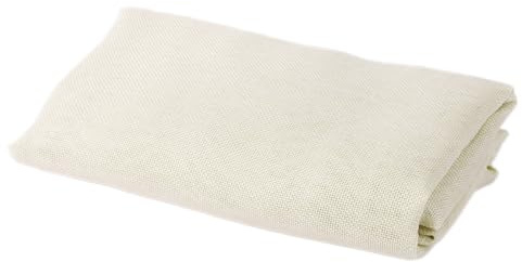 100 cm x 150 cm konstgjort linnetyg metervara dekorativt tyg broderi linnetyg dekorativt tyg för gör-det-själv sömnad konst hantverk hantverk bordsdekoration kläddekoration heminredning, vit