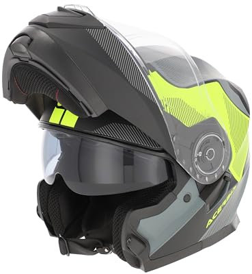 Acerbis CASCO SEREL 2206 NERO/GIALLO FLUO M