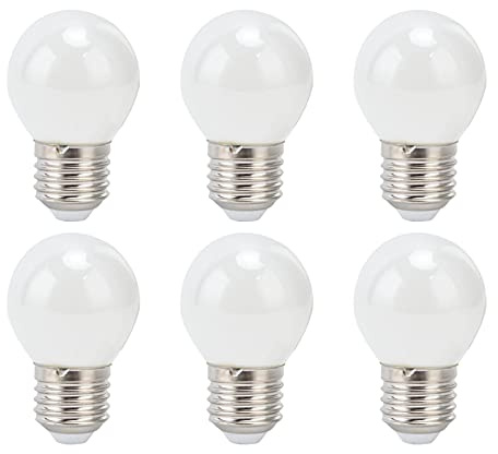 FTVOGUE Vintage LED -filamentlampa 4W Retro G45 E27 Chandeliers Light White 360lm