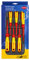 KNIPEX VDE Schraubendreher-Paket PlusMinus / Schlitz 6-teilig, 00 20 12 V05