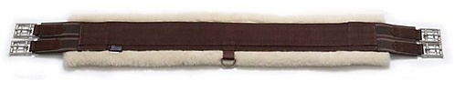 Shires Fleece Lined Girth 44 Brown