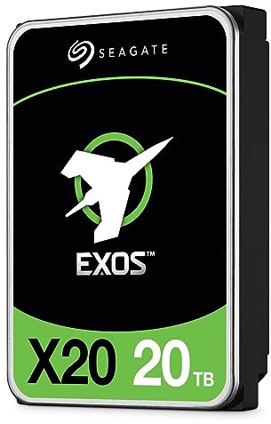 Seagate Hard Drives Brand Model Exos X20 ST20000NM002D - Hard Drive - 20TB - Internal - SAS 12Gb/s - 7200rpm - buffer: 256 MB