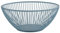 APS 30453 Korb -SVART- in dream blue Ø 20 cm, Höhe 8 cm
