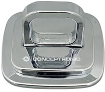 Conceptronic LBA01 säkerhetsankare för skrivbordsmontering, förankring, silver, 1 st., zink,