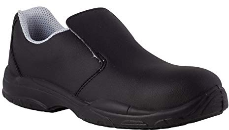REPOSA Nurse - Chaussures de Travail Homme et Femme avec Embout de Sécurité en Composite, Chaussure Medicale et Cuisine Fermée sans Lacets, Chaussure Medicale Femme et Homme Antidérapant et Antichoc