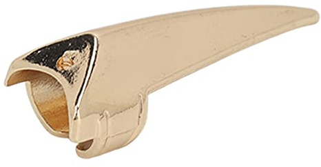 Herramienta para Separar el Dedo del Cabello, Herramienta para Trenzar la Puntada de la Separación del Cabello, Anillo de Selección de Trenzas de Rastas Duraderas de Aleación para(dorado)