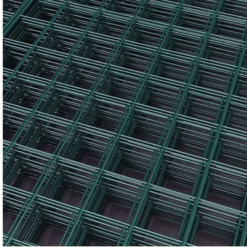 P Dot Wolf Wire Mesh Sheets Metal Fence Panels, Garden Fence Panel Sheet Deterrent for Rats, Rodents, Foxes, Mouse, Mesh Fencing for Garden & Outdoor, Freestanding Wire Mesh Panels - (1.2m) - 4pcs