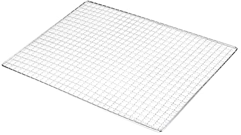 DASNTERED Griglia in carbonio per barbecue, utensili per barbecue in acciaio inox griglia 25x40cm/30x45cm/38x50cm per incavo in giardino all'aperto barbecue