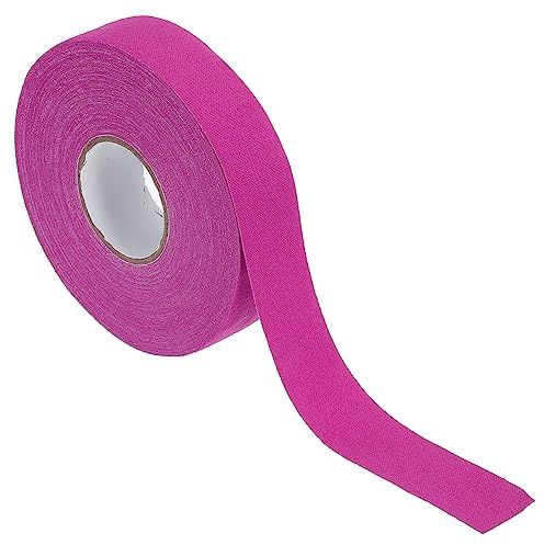 PATIKIL Hockey Tape 1 X27 Yard, Multipurpose Grip Protector for Hockey Stick Blade Baseball Bat, Rose Red