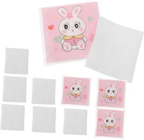 Beaupretty 10bags Makeup Remover Cotton Pads for Facial Cleansing Small for Daily Makeup Removal and Skin Care Routine