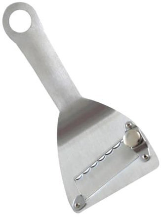 FUNNETOYU Cortadora de Trufas Inoxidable Rallador Portable para Chocolate y Queso Utensilio de Cocina Resistente y Antioxidante para Uso Hogar y Tiendas de Repostería