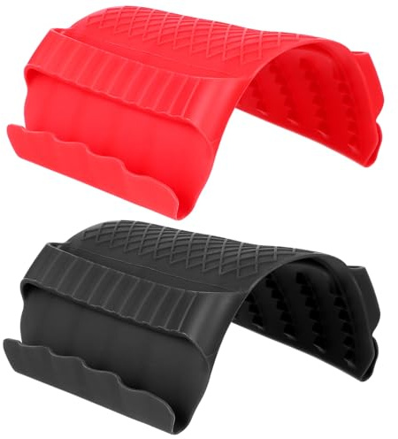 ZUNOXAZ 2 pezzi Proteggi Dita da Taglio Cucina Strumenti Protettivi Riutilizzabili per Mani Sicure Durante Affettare e Grattugiare Accessori Cucina Antitaglio per Principianti e Uso