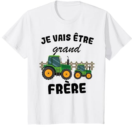 Annonce Grossesse Je Vais Etre Grand Frere 2026 T-Shirt