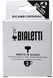 Bialetti Ricambi, Include 1 Filtro a Imbuto, Compatibile con Venus, Kitty, Musa (2 Tazze)