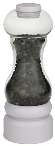 Grunwerg Molinillo de Sal o Pimienta, Plástico, Lavanda, 16cm