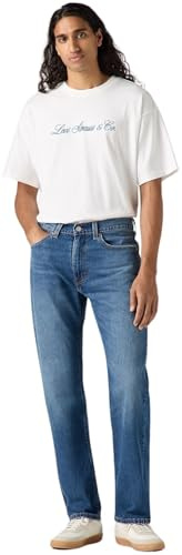 Levi's 505 Regular Fit Jeans Homme, Blue Hour, 33W / 34L