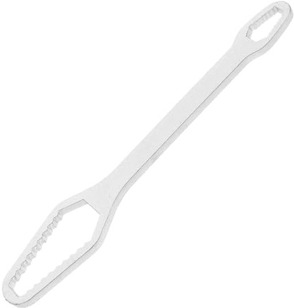 TOBBOMEY Chiave Autoserrante a Doppia Estremità Multifunzionale, Chiave a Bussola Regolabile in Ferro Per Uso Automobilistico e Domestico, Strumento Versatile Per Dadi e Viti