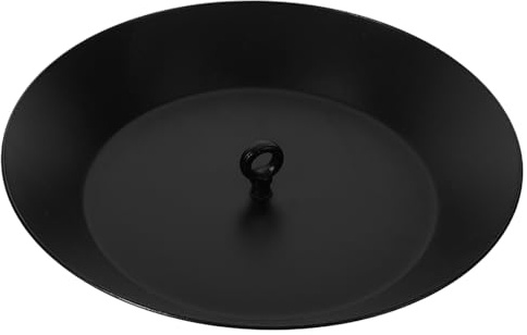 Gatuida Bacini per Catene di Pioggia, raccoglitori di Acqua piovana, vasche di Raccolta dell'Acqua Rotonde - Vaschetta in Metallo per grondaie pluviali con Catene di Pioggia per Giardino, Prato,