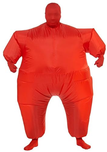 Qshine Disfraz inflable de cuerpo completo para adultos, disfraz de Halloween, divertido disfraz de fiesta inflable