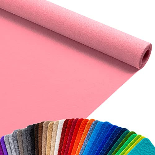 Primaflor Event-Teppich Meterware Podium - Alt-Rosa, 1,00m x 1,00m, Viele Farben, Rutschfester Gangläufer, Schwer Entflammbarer Hochzeits-Läufer, B1 Messeteppich