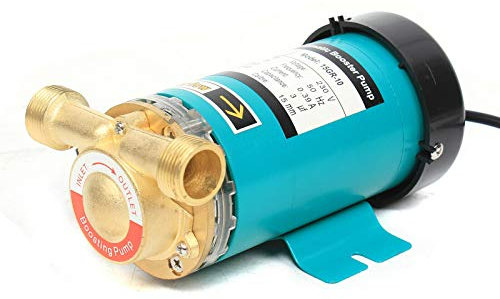 Bomba elevadora de presión de 90 W, bomba de agua doméstica, potenciador automático para el hogar, bomba de agua caliente, bomba de calefacción, 2850 U/min, velocidad máxima de caudal: 20 l/min