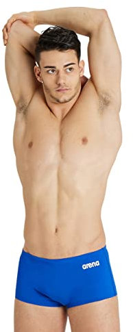 Arena Solid Team Herren-Badeshorts, Schnelltrocknende Badebekleidung, Badehose aus MaxLife Eco Gewebe mit Maximaler Chlorbeständigkeit und UPF 50+ UV-Schutz