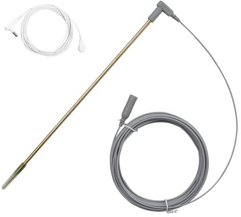 Grounding Rod with 40ft Wire, Connects Your Body to the Earth, Great to Use with Grounding Sheets, Grounding Mat, Pillowcase, Pad