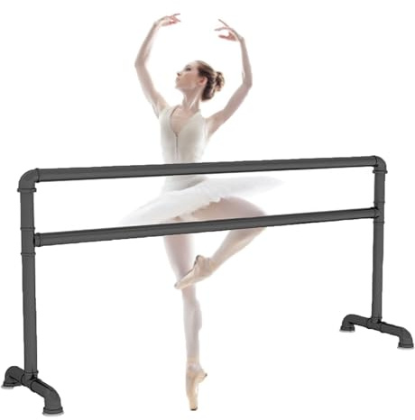 Barre de Ballet de 1 à 2,7 m, Double Couche, pour Studio de Danse à Domicile ou Club de Danse, supporte Un Poids de 500 kg.