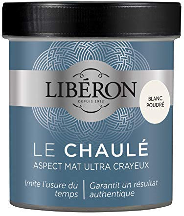 Libéron Peinture décorative, Le chaulé, Blanc poudré, 500 ML