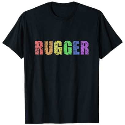 Camiseta de orgullo gay - camiseta de rugby con bandera arcoíris lgbt pride Camiseta