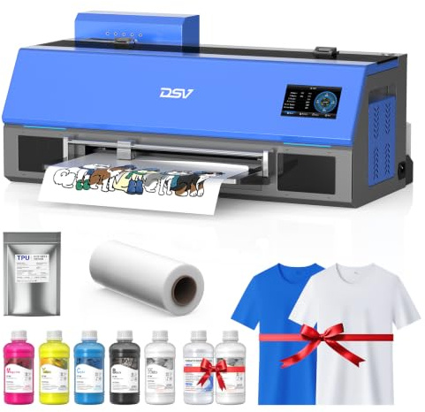 DSV A3 DTF Printer – F1080 Printhead, 2X Speed vs L1800/R1390