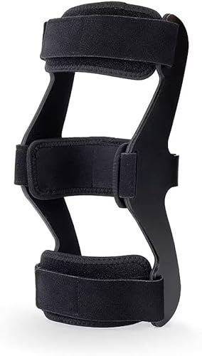 Genérico Inmovilizador de Rodilla, Rodillera de hiperextensión de Rodilla, Protector inmovilizador de Soporte de Rodilla Ajustable, for hiperextensión de Rodilla