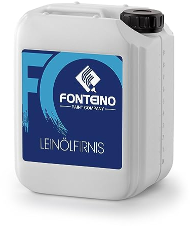 Vernis à l’huile de lin cuite pour bois meubles de jardin terrasse clôture - 5L