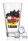 GRAVURZEILE Leonardo Wasserglas mit UV-Druck - im Feuerwehr Design - mit Wunschname - Für Kinder als Geschenk - Geeignet als Trinkglas