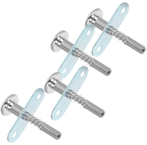 OSALADI 4 Stück Federverschluss möbelbeschläge Krippe Mini-Kinderbetten verriegelt das Fenster Federverschlüsse für Käfigtüren Bettfederverschlüsse Federverschlüsse für Kaninchenkäfige