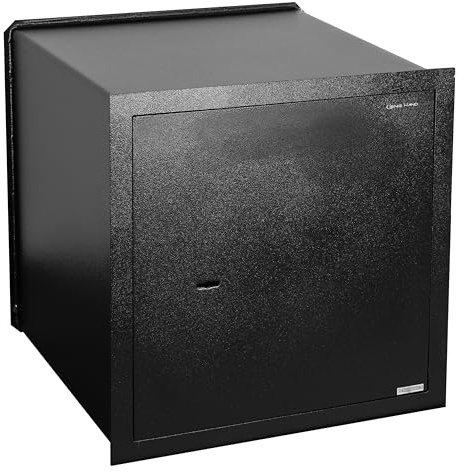 Genie Hand | Caja Fuerte Mecánica de Pared Invisible Caja de Seguridad Grande con Llave y Cerradura de Doble Mapa Cajas Fuertes para Dinero