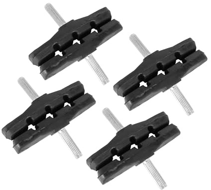 INFINAUTO 4 Pair Bike Cantilever Brake Pads Threadless Post 70mm