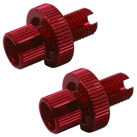 IEZTBWGI Lot de 2 tendeurs de câble d'accélérateur d'embrayage de Frein de Moto en Aluminium, vis M10, compatibles avec