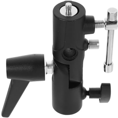 DIYEAH Soporte De Flash para Fotografía Adaptador De Trípode y Soporte para Paraguas Base Compatible Trípodes Cámara y Paraguas Accesorio Práctico y Portátil para Fotografía
