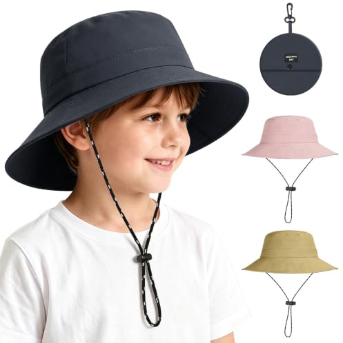 MELLIEX Bob Bébé Enfant, Chapeau de Soleil pour Bebe Fille Garcon 2-6 Ans
