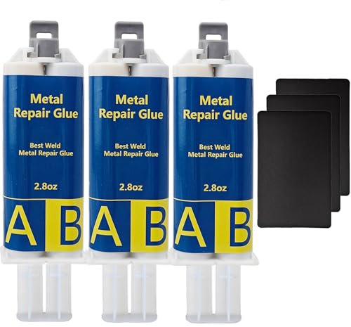 240g Metal Glue, Super Glue for Metal Adhesive, Metal Glue High Strength Bonds Metal to Metal,Suitable for Repairing Surface Cracks and Fractures in Metals, Stainless Steel, Plastics, Wood, Ceramics