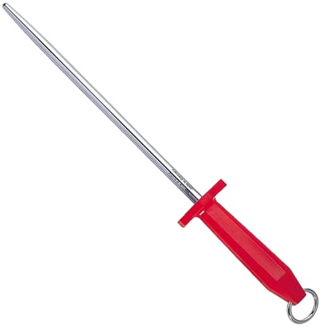 F. DICK Orange Knife Sharpener - 10 Smooth Polished German Made Steel