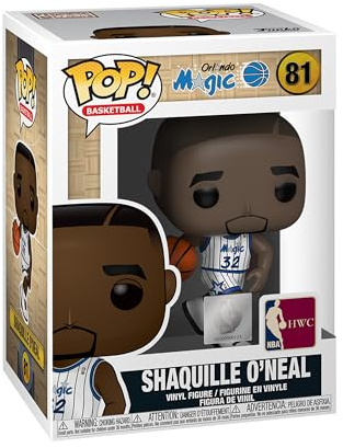 Funko Pop! NBA: Legends-Shaquille O'Neal - (Magic Home) - Vinyl-Sammelfigur - Geschenkidee - Offizielle Handelswaren - Spielzeug Für Kinder und Erwachsene - Sports Fans - Modellfigur Für Sammler