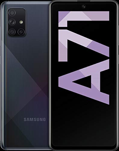 SAMSUNG T-Mobile Galaxy A71 17 cm (6.7) 6 GB 128 GB 4G USB Tipo C Negro 4500 mAh - T-Mobile Galaxy A71, 17 cm (6.7), 1080 x 2400 Pixeles, 6 GB, 128 GB, 64 MP, Negro
