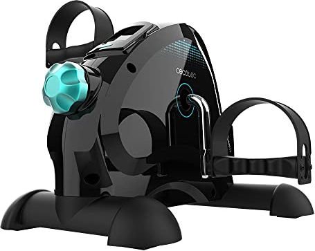 Cecotec Kompakter Statischer Pedaltrainer DrumFit Cycle Compact. Manuell einstellbare Widerstandsstufen, einfache und intuitive Bedienung, LCD-Bildschirm, maximales Gewicht 100 kg