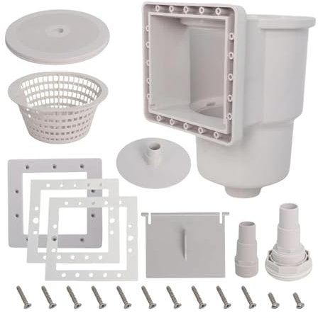 F Fityle Skimmer della Piscina a Accessori Kit Accessori Accessori Premium Sostituisce la Bocca Larga SP1023 per Fuori Terra