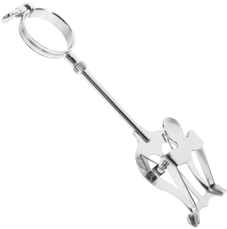 BESPORTBLE Clarinet Music Stand Portable Music Score Holder for Wind Instrument Note Clip Silver for Travel and Practice