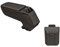 Rati Armster 2 Armlehne kompatibel für OPEL ADAM 2013-2019 [schwarz,vegan Leder] nachrüstbare Mittelarmlehne mit Staufach